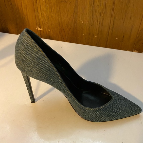 Brand new,YSL denim pumps, size 40 - Picture 3 of 4